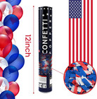 Confetti Cannon 12 Pack Multicolor Biodegradable Confetti Popper Party Confetti