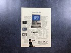 1984 Ibm Pcjr Computer Print Ad Retro Pc Electronics Hi-tech Charlie Chaplin