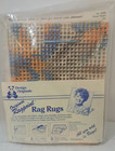 Vintage Rugpoint Suzanne Mcneill Flowers In Heart Rag Rug Kit 24x30 Nip