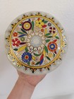 Vintage Daher Decorated Metal Tin Made In England Floral Design 1970s