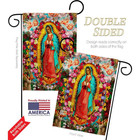 13 In  X 18 5 In  Our Lady Of Guadalupe Garden Flag Double-sided Religious Decor