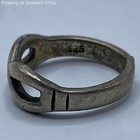 Sterling Silver 925 Infinity Symbol Adjustable Ring Size 2 Toe Midi Ring 2 2g