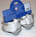 Nwt Build-a-bear Workshop 020389 Silver Princess Heels Fits Most 14-18    Bears