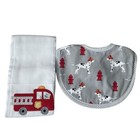 3 Marthas Brand Bib burp Cloth Gift Sets For Baby Boy girl Made In Usa Gift Idea