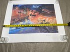 Vintage Signed And Numbered Bobby Rahal Indy Car Driver Art Lithograph Print 
