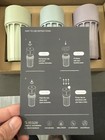 Staze  3pk  Preserve Vacuum Sealed Jars Herbs Flower Stash Smell Proof Container