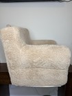 Pottery Barn Anywhere Chair Kids Size  medium  Chair   Cover Sherpa Oatmeal