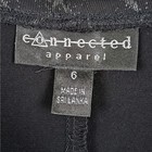 Womens Dress 6 Black Vintage Y2k Babydoll Dance Fairy Grunge Whimsygoth Milkmaid