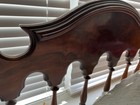 Antique Cherry Wood Spindle Full Size Bed Mattress Optional Approximately 100 Yr