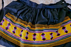 Miccosukee Tribe Indians Of Florida Handmade Rare Patchwork Apron-tamiami Trail