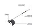 New   M18 Fuel Quik-lok Brush Cutter Attachment  49-16-2738  - 9  Blade