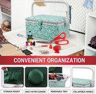 Singer 07229 Sewing Basket With Sewing Kit  Needles  Thread  Pins  Scissors  Etc