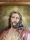 Vtg Sacred Heart Of Jesus 3d Print Framed Catholic 16x12    Dimensional Photo Corp