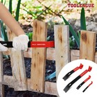 4pc Flat Pry Bar Set 5-1 2  7-1 2  10  15  Crow Bar Tools Prying Lifting Pulling