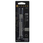 Cross Refill For Ball Pens  Medium Point  Black Ink  Pack Of 3  8513-2 
