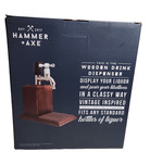 Hammer   Axe Wood Drink Dispenser Your Favorite Liquor