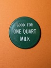 Valley Dairy Armstrong bc Good For 1 Quart Milk Token  a3562 