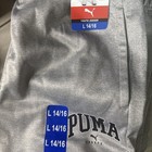 2 Pack Puma Youth Gray And Black Tech Fleece Jogger Athletic Size  L 14 16