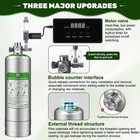Aquarium Co2 Generator System 2l Timer Enabled Valve Quick Release Upgraded