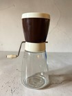 Federal Housewares Vintage Glass Nut Chopper Grinder