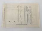 Vintage Bond Shares Of America Inc  Common Stock Certificate 100 Shares Specimen