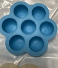 Silicone Weaning Baby Food Freezer Tray 7 Pots Storage Container W Lid Bpa Free