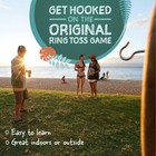 Tiki Toss Ring Toss Game For Adults - 13 Inch Surfboard Edition - Hook And Ri   