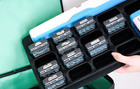 Creative Memories Border Maker Punch Organizer Tote With Inserts