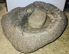 Native American Hohokam Grinding Stones A Metate And Mano Stone From Arizona 