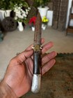 Vintage Old Collectible Hand Forged Home Use Iron Blade Folding Pocket Knife