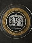  10 Golden Nugget    proud And Free     999 Fine Silver Strike  Las Vegas  Nv 