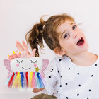 Tooth Fairy Pillow With Pocket For Girls Shiny Wings Tooth Fairy Bag Keepsake Gi