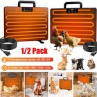 2pcs Chicken Coop Heater  Chicken Coop Heater 200w Heating Panel For Winter