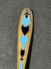 Antique Russian Silver Gilt Enamel Spoons