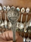 Collection Of  69 Silver Souvenir And Collector Spoons     