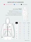 Mens Full Zip Up Hoodie Jacket Solid Hooded Zipper Sweatshirt Cotton Unisex