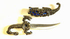 10   Dragon Fantasy Fixed Blade Knife Dagger Sword Medieval Ninja W  Sheath New