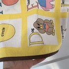 Vintage Alphabet Handmade Pillow Case Nursery Baby Toddler Room Yellow Decor