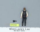 Han Solo Small Head 100  Complete Star Wars 1978 Vintage Kenner Figure No Repro