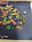 Antique Trade Bead Assortment  Of Various Types And Sizes
