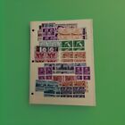 Collection Of Unusued Vtg us 85 Blocks 3cstamps And Over 200 Canada New And Used