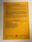 Colorburst 300 Kodak Instant Camera Instruction Manual Booklet Vintage Flash