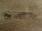 Vintage 1971 Longaberger  Medium Metropolitan Basket Rich Brown Signed