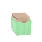 Sugar Packet Holder   Jadeite Green Glass   Tablecraft