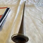 Military  Scout  Cavalry Brass  Copper Bugle Vintage Army H Keats And Sons 