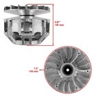 Primary Drive Clutch W  Weight   Spring For Can-am Renegade 500 Efi 2008 - 2015