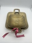 Melrose Bronze Aluminum Bowl Tray Set 2 Handles 15      12    Decorative Trays Heavy