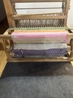 Vintage Tabletop Loom 15 5  X 14  X 12   Untested Wooden Table Top