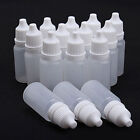 10x 20ml Empty Plastic Squeezable Dropper Bottles Eye Liquid Droppers