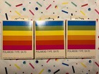 3 Packs  Polaroid Sx-70 Film Paul Giambarba Edition  Sealed And Cold Stored